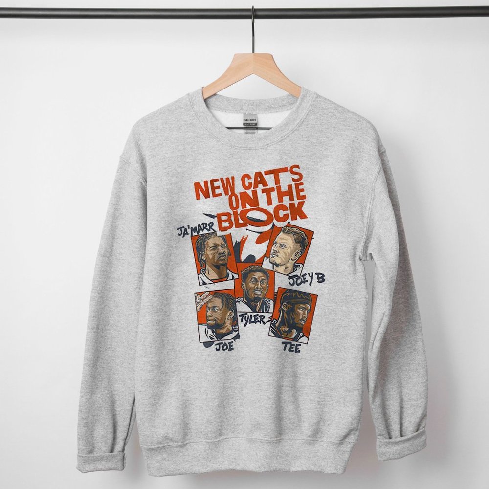 Cincinnati Bengals Sweatshirt, Bengals Sweatshirt, Cincinnati Bengals Crewneck - Picture 2 of 2